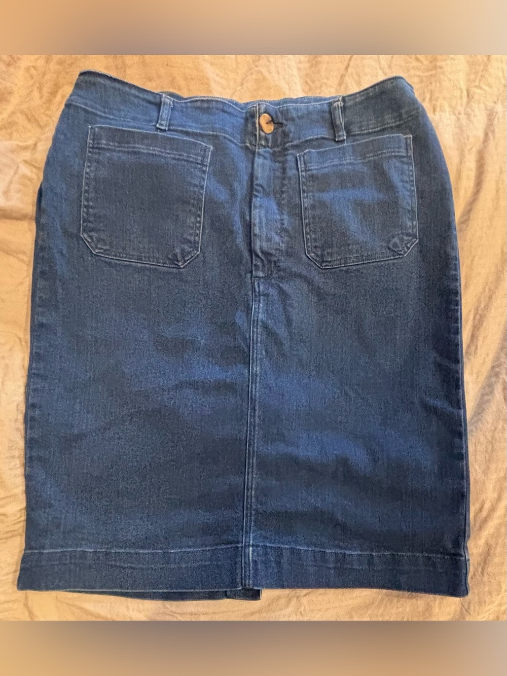 Maeve Denim skirt - pencil with stretch